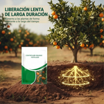 Fertilizante de liberación controlada para frutales